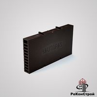 Вентиляционная коробочка BAUT коричневая, 115x60x12 мм в Ростове-на-Дону